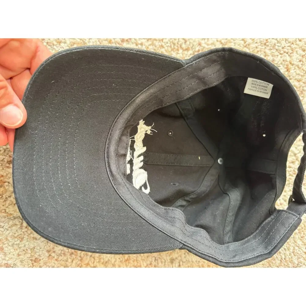 Duke’s Mayo Men's Trucker DAD Cap/ Baseball Cap Black Embroidered Cotton Hat